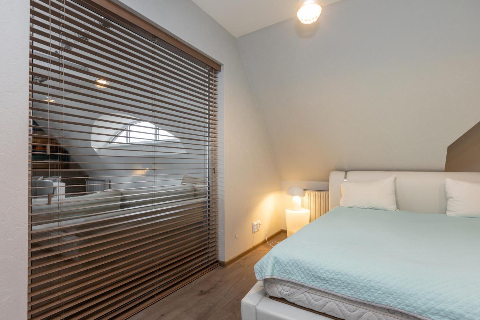 Penthouse Apartment With Terrace Riga Bagian luar foto