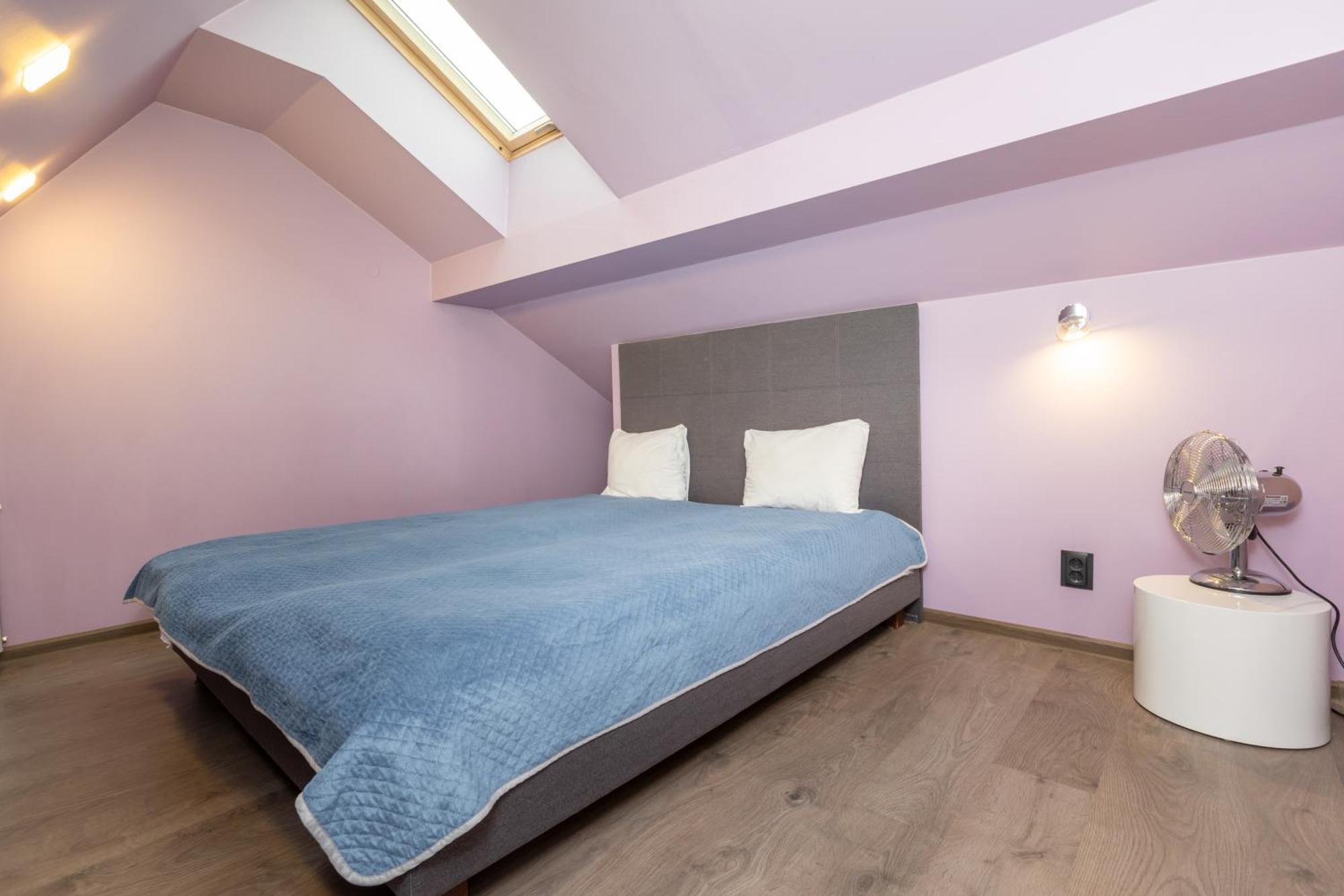 Penthouse Apartment With Terrace Riga Bagian luar foto